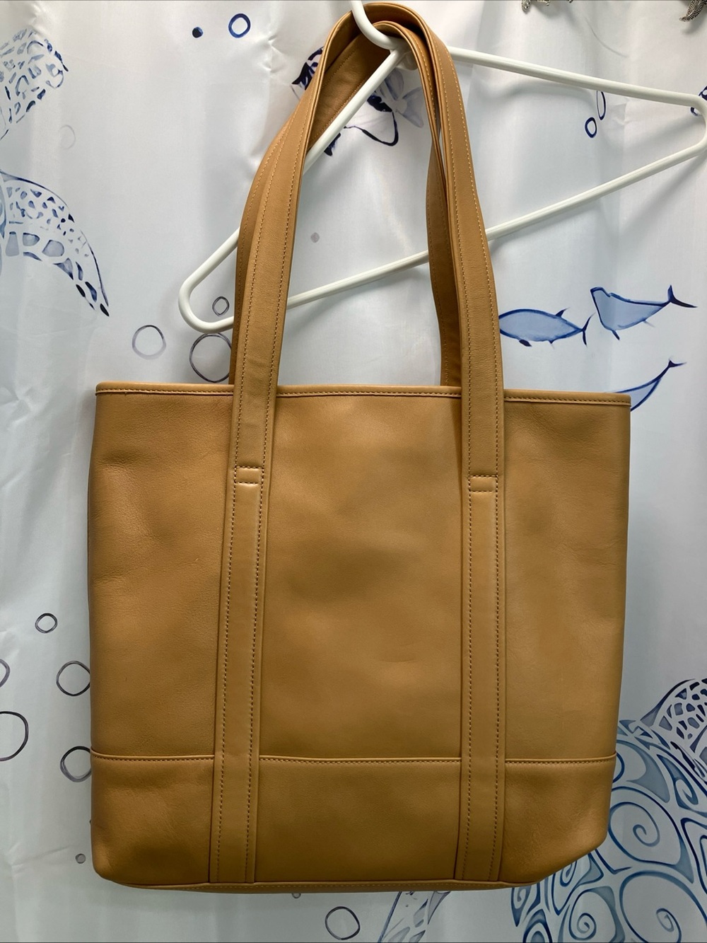 Coach Vintage Tan Leather Tote 6509